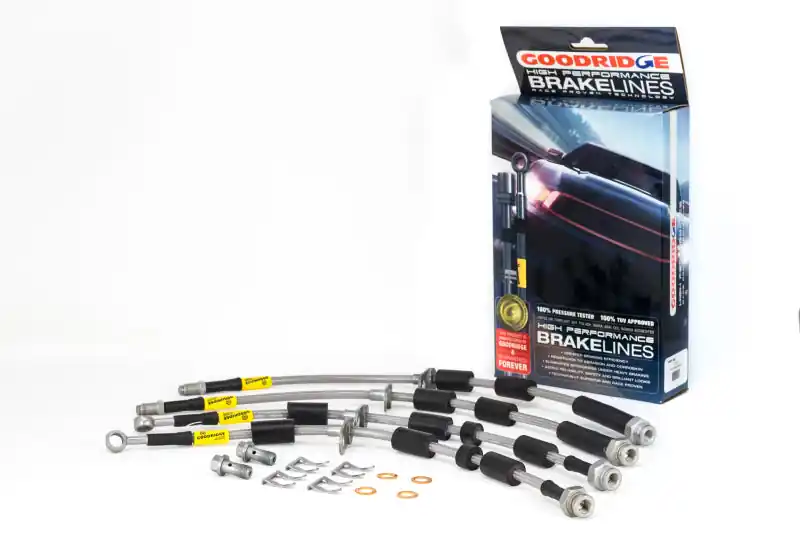 Seasonal Sale Goodridge 14-19 Ford Fiesta ST Stainless Steel Brake Line Kit