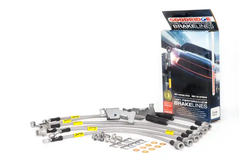 Modern Goodridge 08-13 Chevrolet Silverado (w/ Rear Disc Brakes) SS Brake Lines