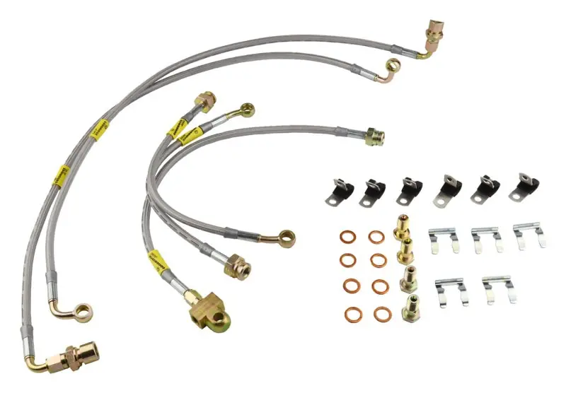 Special Discount Goodridge 00-06 Chevrolet Tahoe (w/Rear Disc w/o Stabila Trak) Stainless Steel Brake Line Kit