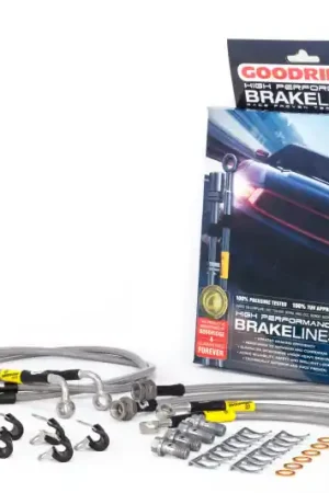 One Day Deal Goodridge 00-06 Chevrolet Tahoe (Rear Disc w/ Stabila Trak) Stainless Steel Brake Line Kit