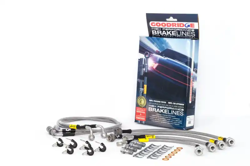 One Day Deal Goodridge 00-06 Chevrolet Tahoe (Rear Disc w/ Stabila Trak) Stainless Steel Brake Line Kit