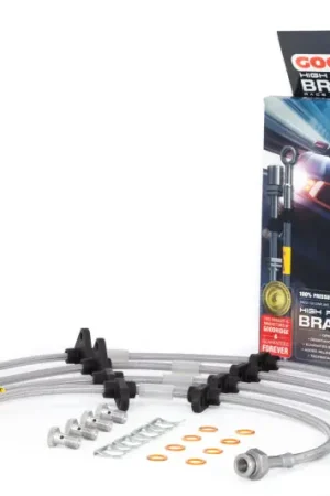 Grab Now Goodridge 90-93 Acura Integra Stainless Steel Brake Line Kit