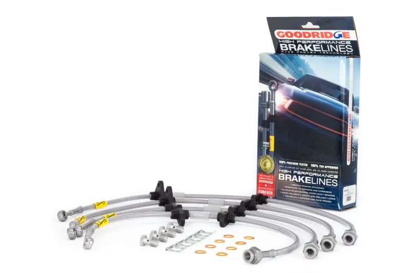 Grab Now Goodridge 90-93 Acura Integra Stainless Steel Brake Line Kit