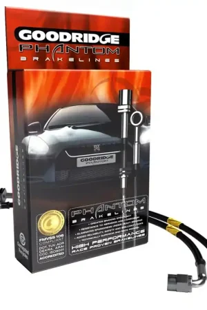 Same Day Shipping Goodridge 09-16 Nissan GTR R-35 Phantom Stainless Steel Brake Lines