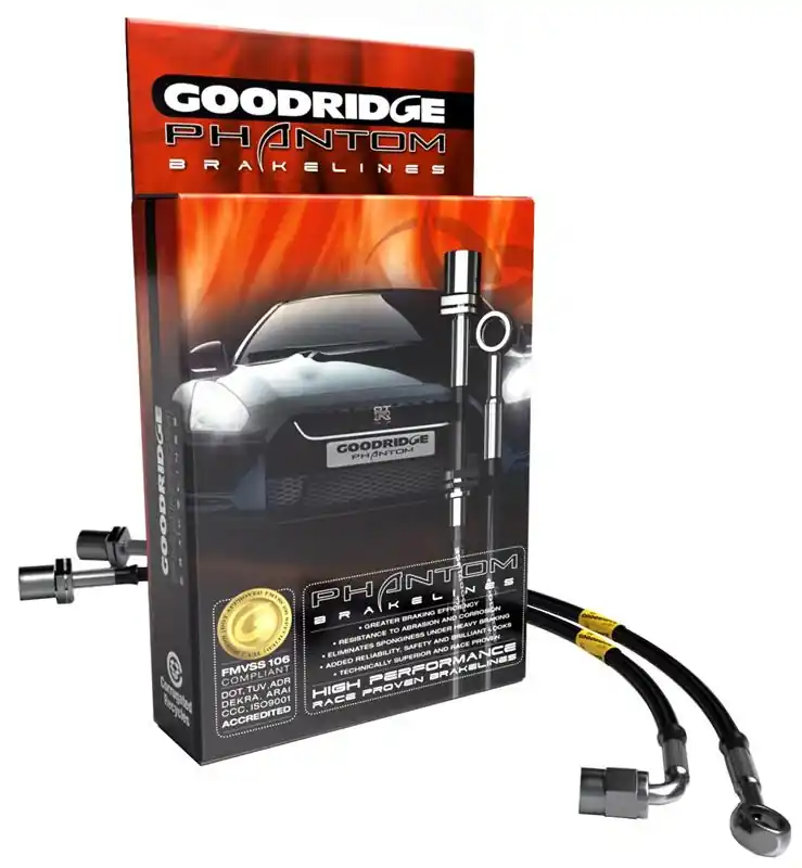Get Yours Goodridge Porsche 97-04 911/996/Boxster /05-11 911/997 C2/4/4S /12-13 911/991 Phantom SS Brake Lines
