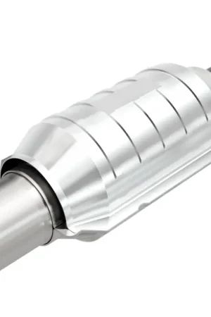Wholesale MagnaFlow Conv Univ 2.25in Inlet/Outlet Center/Center Round 9in Body L x 5.125in W x 13in Overall L