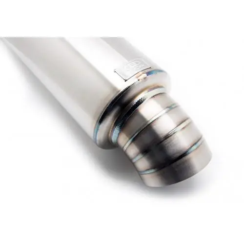 Best Price BLOX Racing 2.5 inch Universal Street Muffler - Turndown Tip