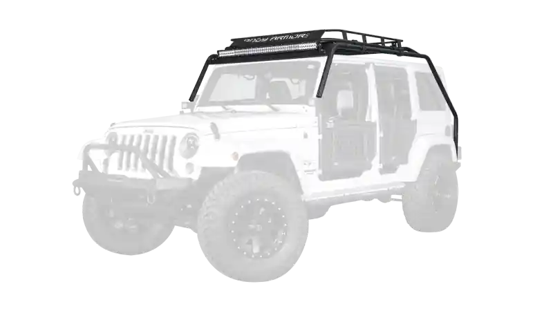 Body Armor 4x4 07-18 Jeep Wrangler JK Windshield Light Bar Holiday Sale
