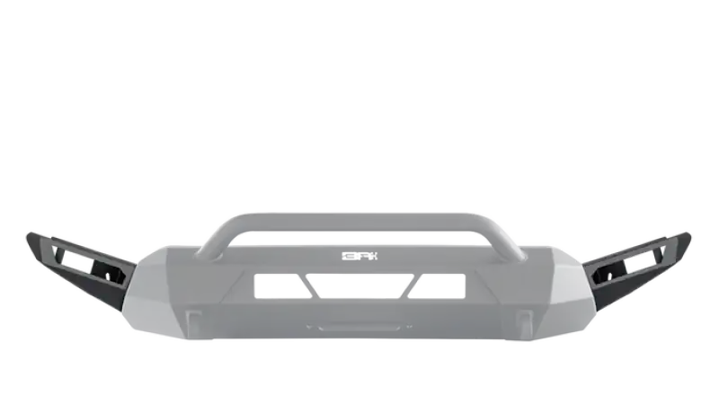 Free Shipping Body Armor 4x4 16-22 Toyota Tacoma HiLine Bumper High Clearance Side Wings (Black)