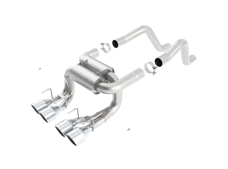 Trusted Brand Borla 06-12 Chevrolet Corvette Z06/ZR1 6.2L/7.0L 8cyl Aggressive ATAK Exhaust (rear section only)