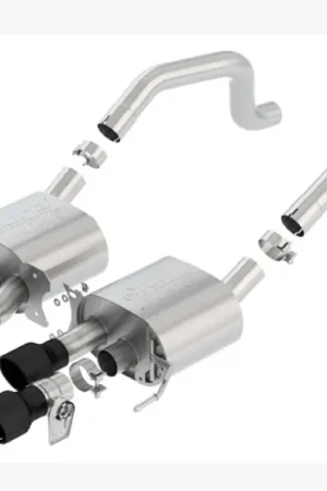 Borla 2015+ Chevy Corvette C7 Z06 6.2L Axle Back ATAK Exhaust Black Quad Tips w/o AFM w/ NPP Must Have