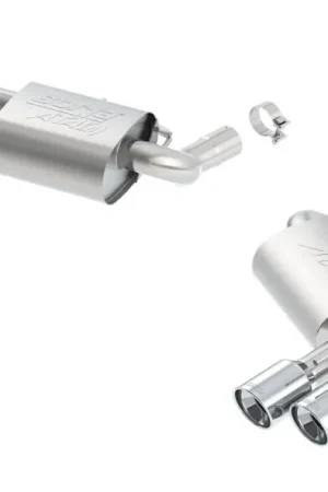 Bargain Borla 16 Chevy Camaro 6.2L Atak Rear Section Exhaust w/o Dual Mode Valves
