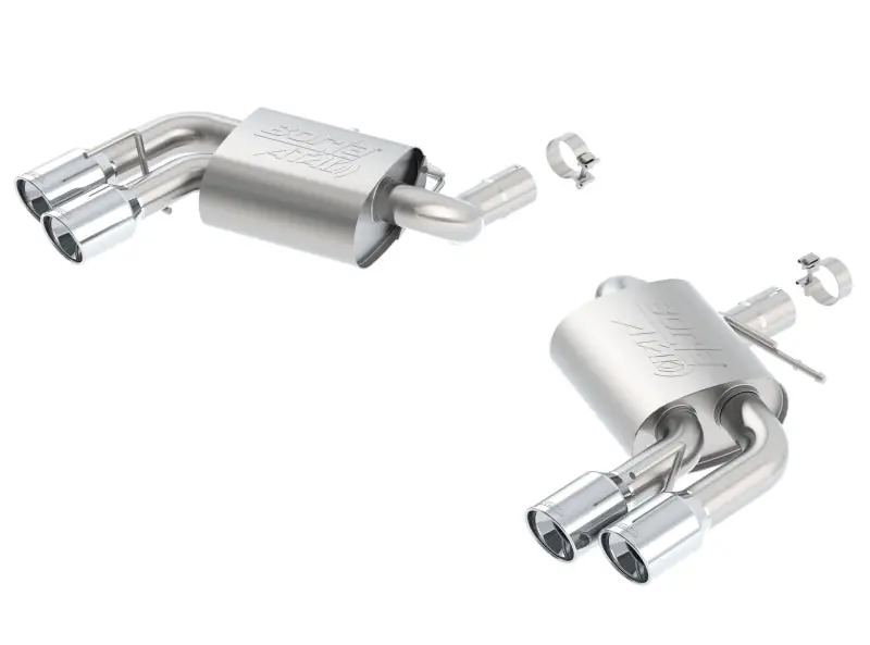 Bargain Borla 16 Chevy Camaro 6.2L Atak Rear Section Exhaust w/o Dual Mode Valves