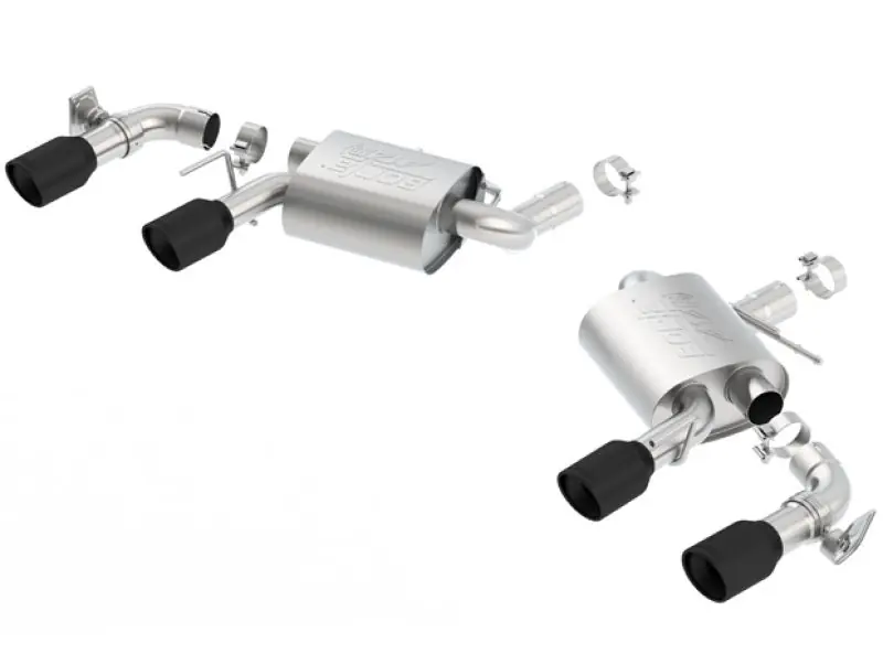 Worldwide Shipping Borla 2016 Chevy Camaro V8 SS AT/MT ATAK Rear Section Exhaust w/ Dual Mode Valves Ceramic Black