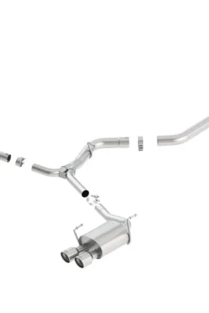 Borla 15-16 Subaru WRX / STI 2.5L S-Type Cat-Back Exhaust Quad Rd RL Tips New Release