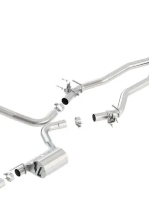 Factory Price Borla 2015 Dodge Challenger SRT/392 Hemi 6.4L V8 ATAK Catback Exhaust w/ Valves Factory Bezel