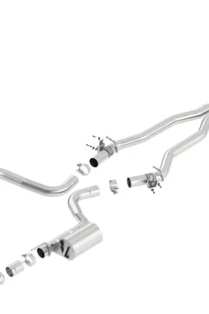 Borla 2015 Dodge Challenger Hellcat 6.2L V8 ATAK Catback Exhaust No Tips Factory Valance Handmade