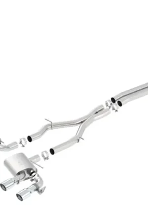 Borla 2017+ Chevy Camaro ZL1 6.2L S-Type Catback Exhaust w/ Dual Split Rear Exit Flash Sale