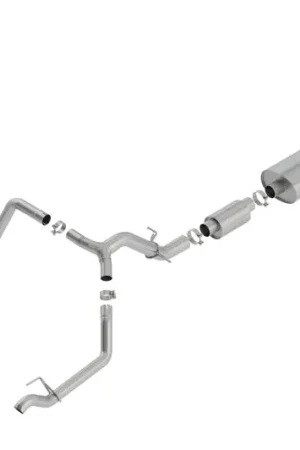 Trending Borla 19 Chevrolet Silverado/GMC Sierra 1500 6.2L SS (S-Type) Catback Exhaust w/ Factory Tips