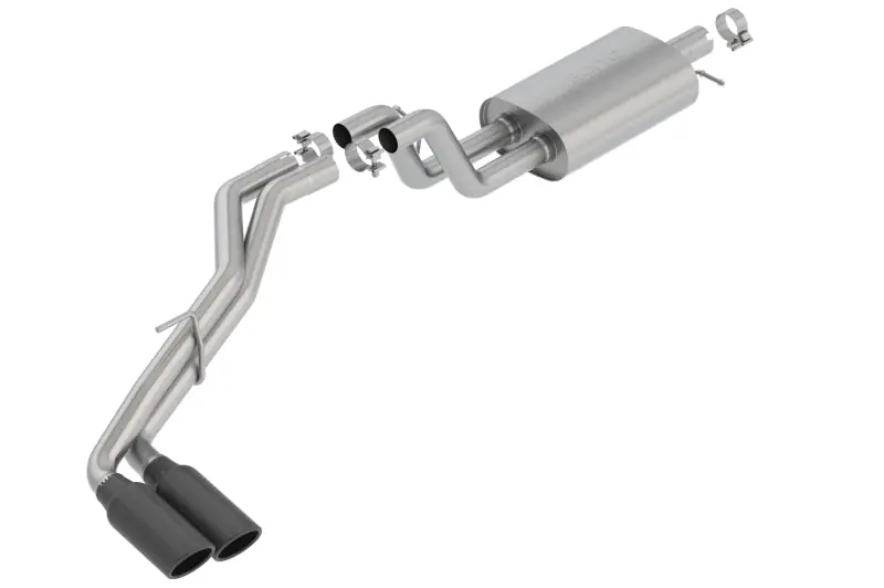Secure Checkout Borla 2019 Ford Ranger XL/XLT/Lariat 2.3L 2/4WD WB S-Type Catback Exhaust w/ Dual Blk Chrome Tips