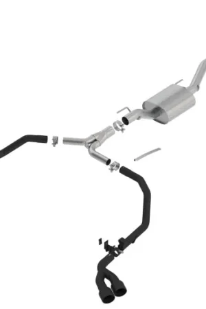 Borla 2020 Jeep Gladiator JT 3.6L V6 AT/MT AWD 2.75-2in ATAK Catback Ceramic Blk Tailpipe & Tips Grab Now