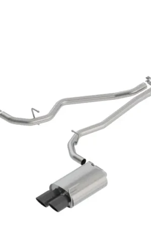 Borla 2020 Ford Explorer ST 3.0L V6 2.25in S-type Exhaust - Black Chrome Tips While Supplies Last