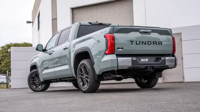 Borla 22-24 Toyota Tundra 3.4L V6 (Inc. Hyb.) Ext. Cab/STD Bed/145.7in WB ATAK Cat-Back - Carbon No Minimum Order