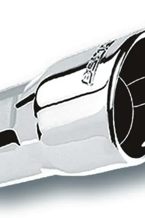 Borla 2.25in Inlet 3.5in Round Rolled Angle Cut Intercooled Outlet x 6.5in Long Embossed Tip Bulk Order