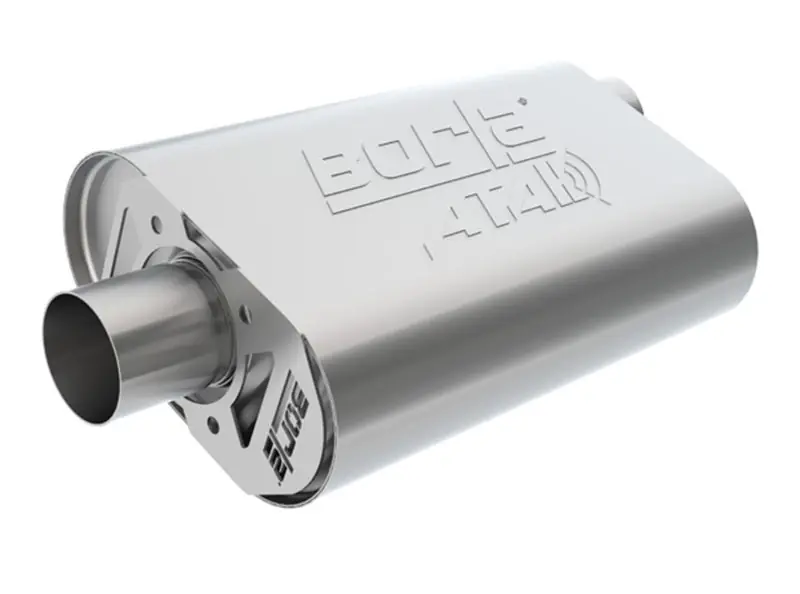 Borla CrateMuffler LS3 ATAK 2.25in Offset/Offset 14inx4.35inx9in Oval Muffler Original