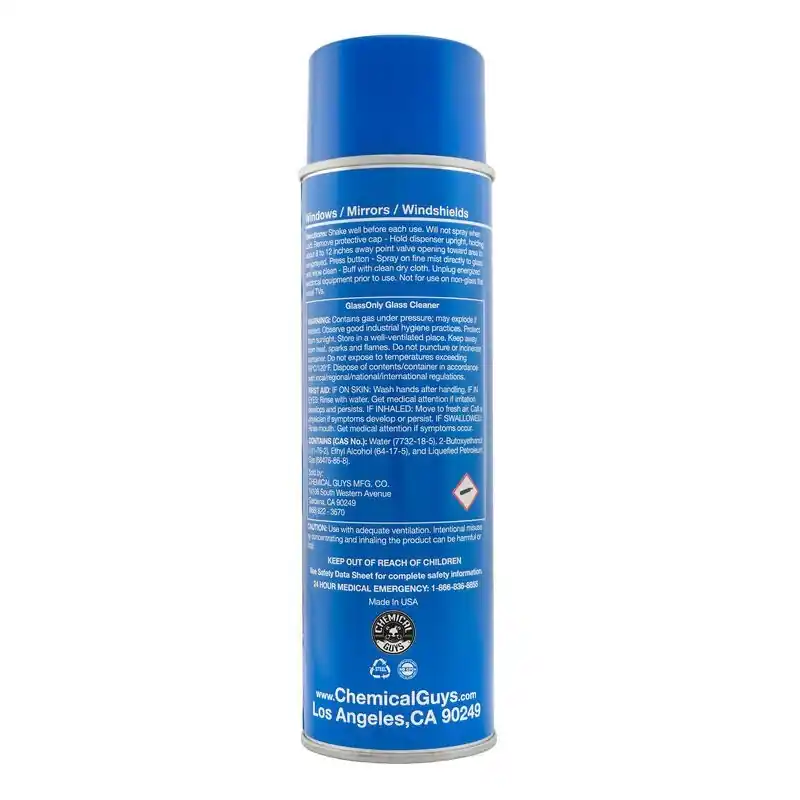 Chemical Guys Glass Only Foaming Aerosol Glass Cleaner - 1 Can Reduced Price