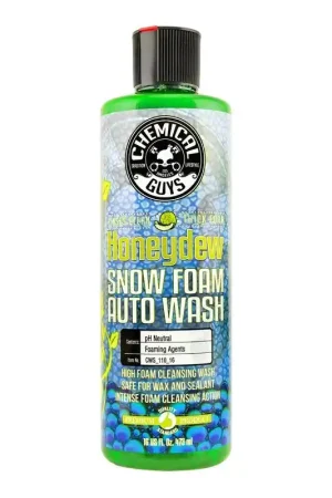 Limited Edition Chemical Guys Honeydew Snow Foam Auto Wash Cleansing Shampoo - 16oz