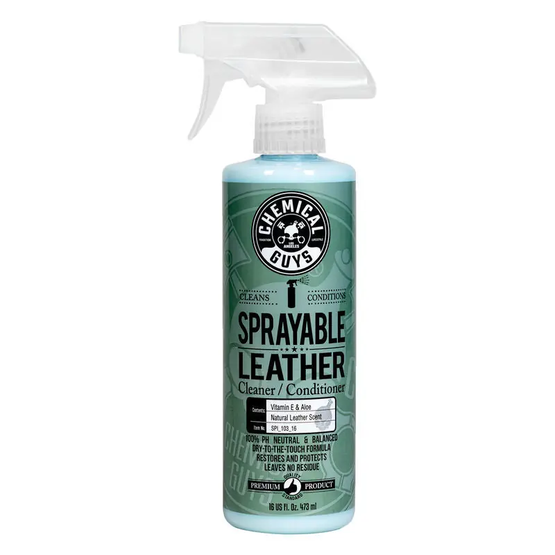 Chemical Guys Sprayable Leather Cleaner & Conditioner In One - 16oz Limited Offer