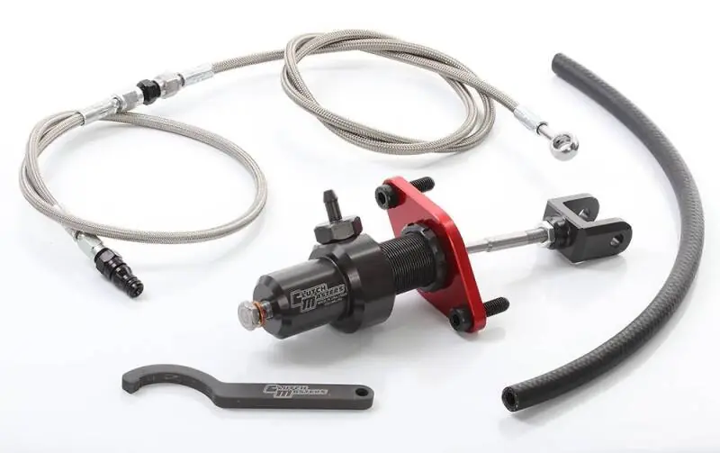 Clutch Masters 17-21 Honda Civic EX/Si 1.5L Turbo .75in Bore Master Cylinder Upgrade Kit - Red Exclusive