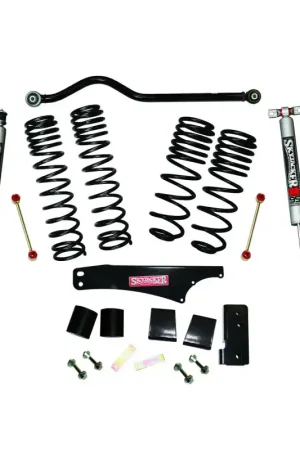 Skyjacker 2007-2018 Jeep Wrangler JK 4 Door 4WD Long Travel 3.5in-4in Lift Kit w/M95 Monotube Shocks Popular