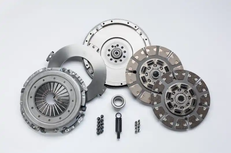 South Bend Clutch 99-03.5 Ford 7.3 Powerstroke ZF-6 Street Dual Disc Organic Clutch Kit New Release