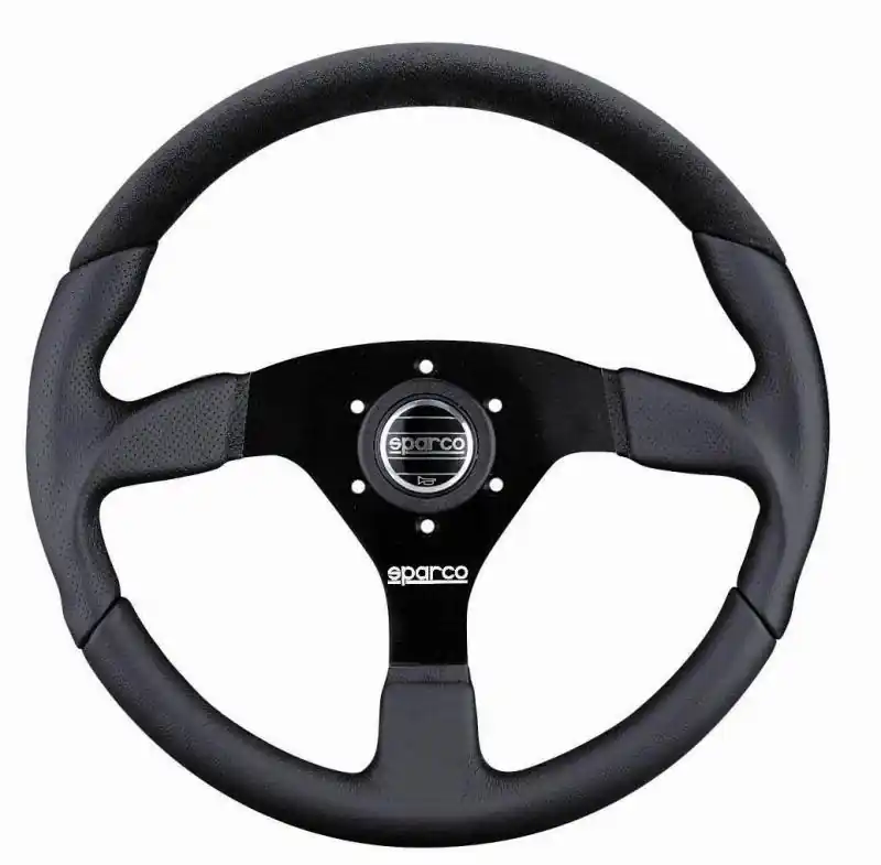 Markdown Sparco Steering Wheel L505 Lap 5 Blk/Blk/Blk
