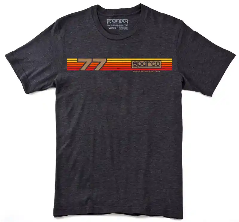 Sparco T-Shirt Rally Tri Charcoal XL Fresh Stock
