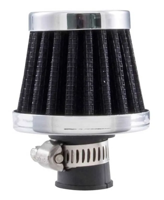Spectre Breather Filter 10mm Flange / 2in. OD / 1-3/4in. Height - Black Price Drop