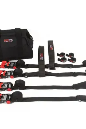 Exclusive SpeedStrap Ultimate UTV Tire Bonnet Kit - Black