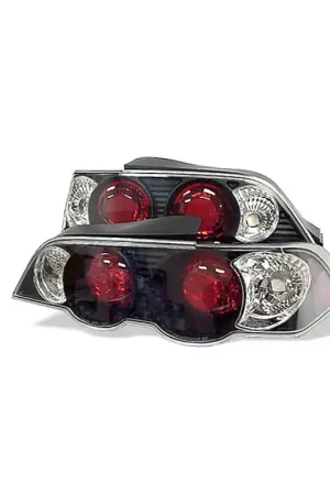 Money Back Guarantee Spyder Acura RSX 02-04 Euro Style Tail Lights Black ALT-YD-ARSX02-BK