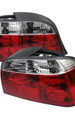 Price Drop Spyder BMW E38 7-Series 95-01 Crystal Tail Lights Red Clear ALT-YD-BE3895-RC