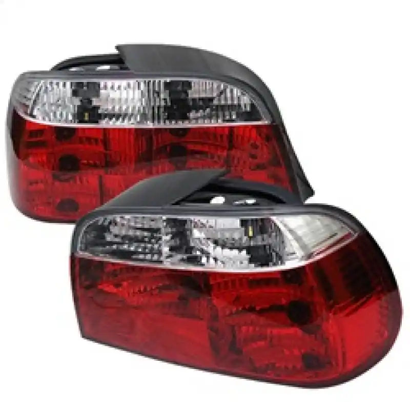 Price Drop Spyder BMW E38 7-Series 95-01 Crystal Tail Lights Red Clear ALT-YD-BE3895-RC