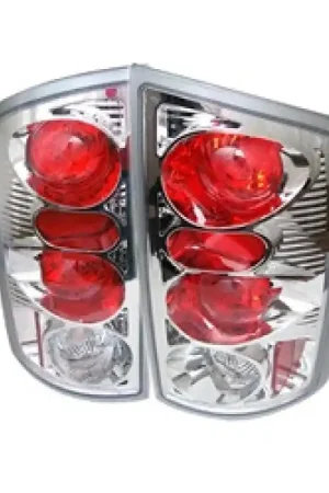 Popular Spyder Dodge Ram 02-06 1500/Ram 2500/3500 03-06 Euro Style Tail Lights Chrome ALT-YD-DRAM02-C