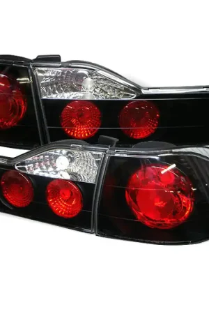 Spyder Honda Accord 01-02 4Dr Euro Style Tail Lights Black ALT-YD-HA01-4D-BK Special Offer