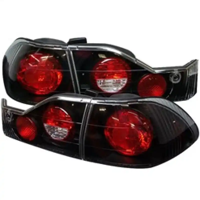 Spyder Honda Accord 98-00 4Dr Euro Style Tail Lights Black ALT-YD-HA98-BK Free Returns