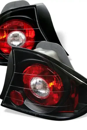 Spyder Honda Civic 01-03 2Dr Euro Style Tail Lights Black ALT-YD-HC01-2D-BK Cheap