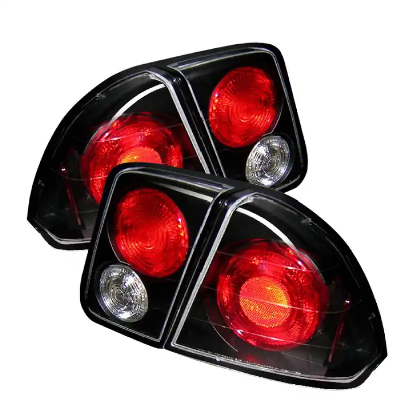 Clearance Spyder Honda Civic 01-05 4Dr Euro Style Tail Lights Black ALT-YD-HC01-4D-BK