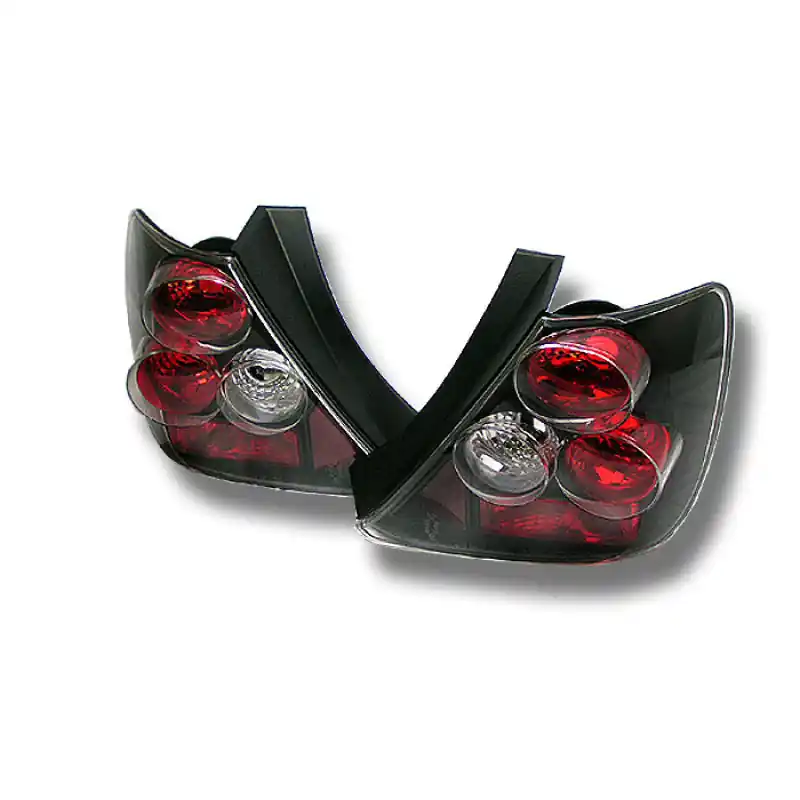 Spyder Honda Civic Si 03-05 Hatchback 3DR Euro Style Tail Lights Black ALT-YD-HC03-3D-BK Limited Offer