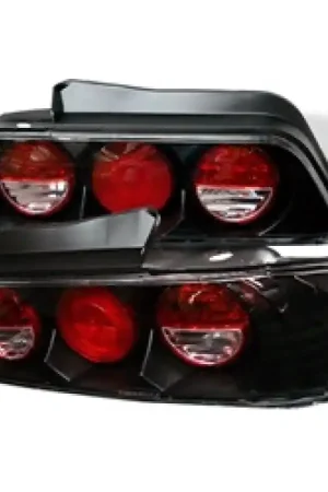 Spyder Honda Prelude 97-01 Euro Style Tail Lights Black ALT-YD-HP97-BK Place Order