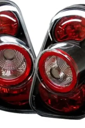 Spyder Mini Cooper 02-06/Cooper Convertibles 05-08 Euro Style Tail Lights Black ALT-YD-MC02-BK Handmade